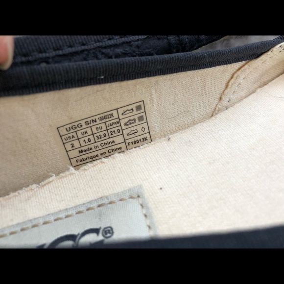 2/$40 - Girls UGG Indah flats (size 2) - Picture 6 of 7